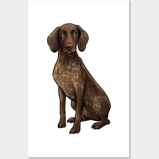 German Shorthaired Pointer Dog Posters and Art